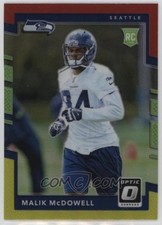 2017 Donruss Optic #139 Malik McDowell Red and Yellow