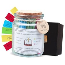 Bible Verse Jar, Mothers Day Gifts For Mom,Daily Bible Jar of Prayer