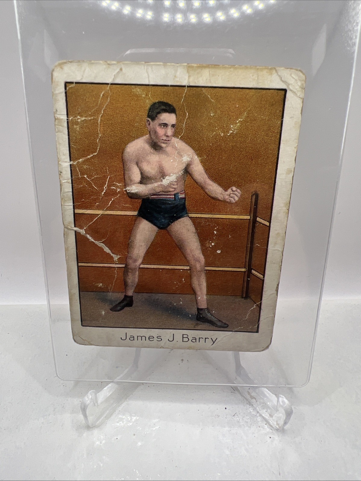 1910 T220 Mecca Champion Athletes & Prize Fighters James J. Barry