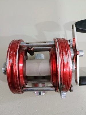 ABU Ambassadeur NO.5000 svängsta sweden Vintage Abu Ambassadeur No 5000 3-Screw Svangsta Sweden Red