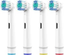 Replacement Toothbrush Heads Compatible with Oral B Braun 1or 4 Pack