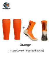 1 Pair Of Classic Non Slip Football Socks Combined With Glue Toe And