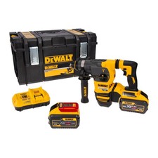 Dewalt DCH333X2 54v XR FlexVolt Cordless Brushless SDS+ Hammer Drill - 2 x 9ah