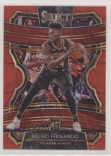 2019-20 Panini Select Concourse Tmall Red Wave Prizm Bruno Fernando #86 0b3