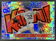 2025 Panini Prospect Edition Jacob Misiorowski Kaboom! RC SP Rookie #2 Brewers