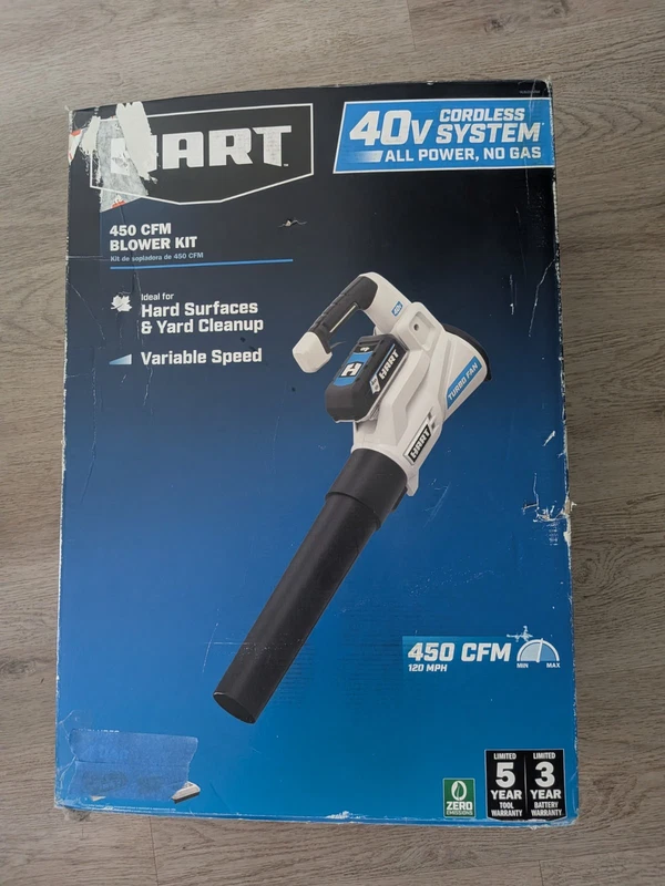 Hart 40V Leaf Blower 120 MPH Cordless Brushless (Bare Tool)