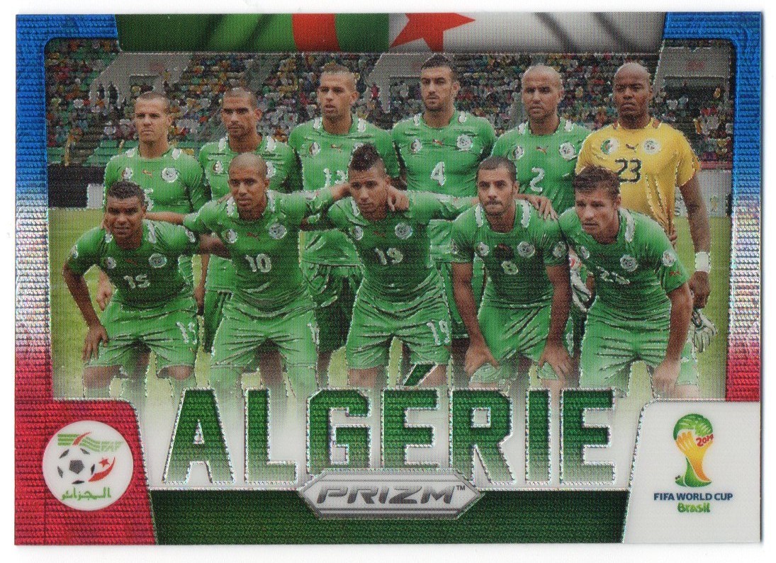 2014 Panini Prizm World Cup Team Photos Prizms Blue and Red Wave - Pick Any