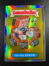 Tee-Vee Stevie 10a Refractor Chrome 2013 OS1 Garbage Pail Kids Card