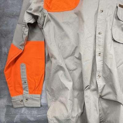 Chemises en polyester à manches longues avec logo personnalisé et poches doubles