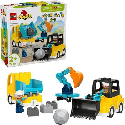 LEGO  Baufahrzeuge   3-in-1-Set (10475), LEGO DUPLO Town