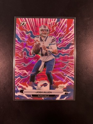 Topps resurgence Josh Allen /299 . Ripped and top loaded