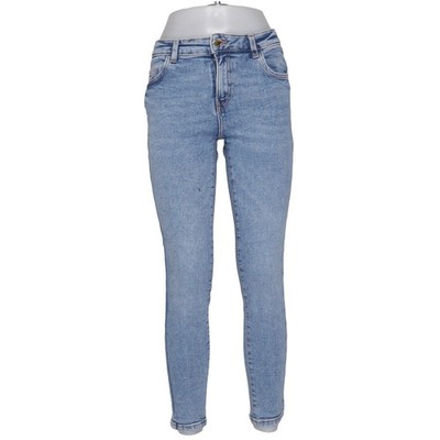 Zara, Jeans, Größe: 38, Blau, Baumwolle/Elasthan, Einfarbig, Denim, Damen #oVt