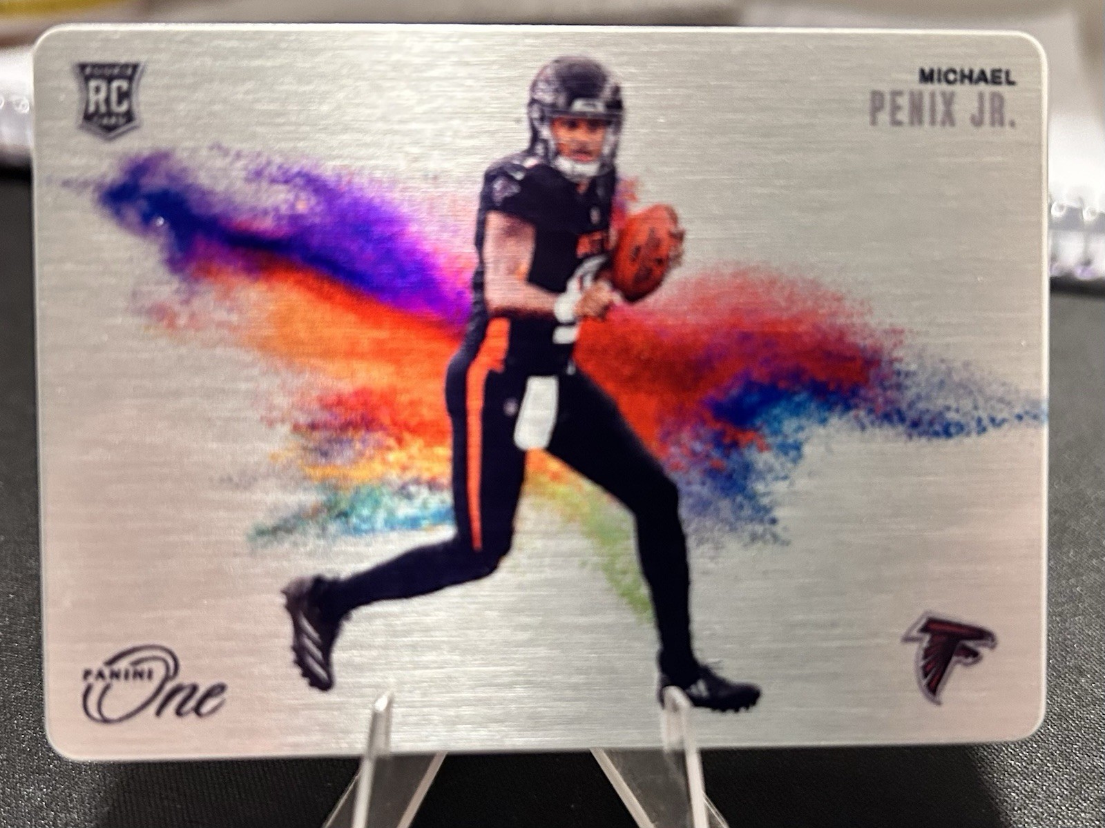 2024 Panini One - Color Blast Michael Penix Jr. RC