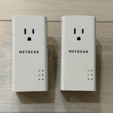 Netgear Powerline 1200 and Extra Outlet PLP1200S - Lot of 2