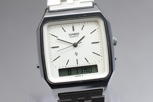 Montre Homme Vintage Cheng Long - Occasion En Bon état Général - Look Rétro Et Unique