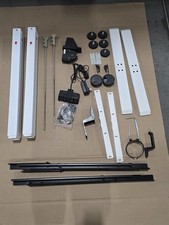 GENERIC ELECTRIC STANDING DESK 55X24 INCH ADJUSTABLE HEIGHT DESK - MAPLE