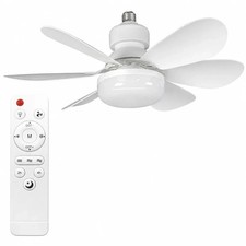40W Modern Led Ceiling Fan with Light Dimmable E27 Bedroom Living Room Fan Lamp