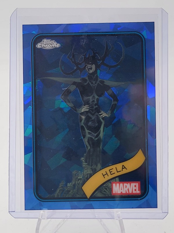 HELA 2025 TOPPS CHROME SAPPHIRE MARVEL #79 Q2091