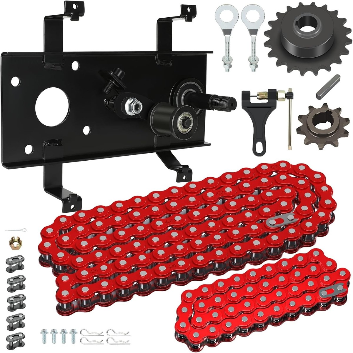 Mini Bike Jackshaft Assembly Cover Kit Compatible with Coleman