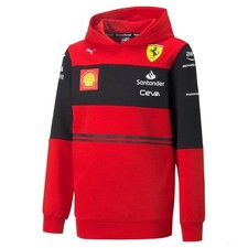 Image of 2022, Red, Scuderia Ferrari Team Kids Sweatshirt