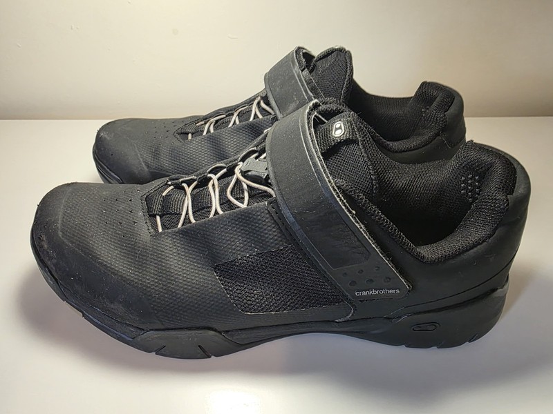 Crankbrothers Mallet Speed Lace Clip-In Shoes - Black - UK9.5 - EU44 - Used