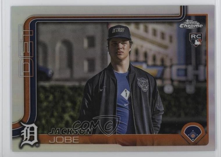2025 Topps Chrome Update Image Variation SP Jackson Jobe #USC48 Rookie RC