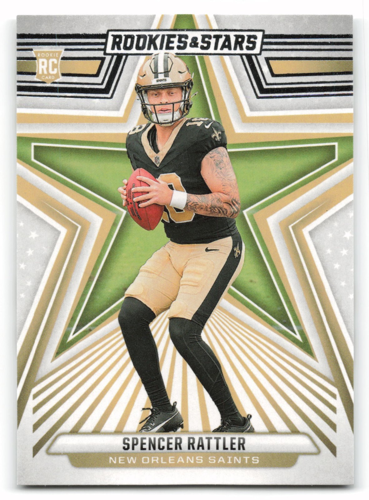 2024 Panini Rookies & Stars - SPENCER RATTLER #189 Rookie RC New Orleans Saints