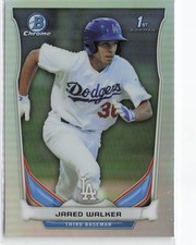 2014 Bowman Draft #CDP130 Jared Walker Chrome Refractors