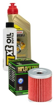 Inspection package MXT 1 liter engine oil Castrol 10W-40 + oil filter Hiflo