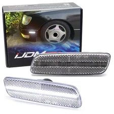 Clear Lens White Full LED Side Markers For 1998-05 Lexus GS300 IS300 LS400, etc
