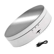 360° Motorized Rotating Display Stand Collectibles Photography Show Holder