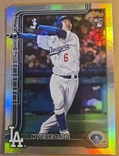 HYESEONG KIM (RC) 2025 Topps Series 2 Rainbow Foil #573