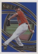 2020 Panini Select Premier Blue Prizm 9/149 Rico Garcia #165 1u6