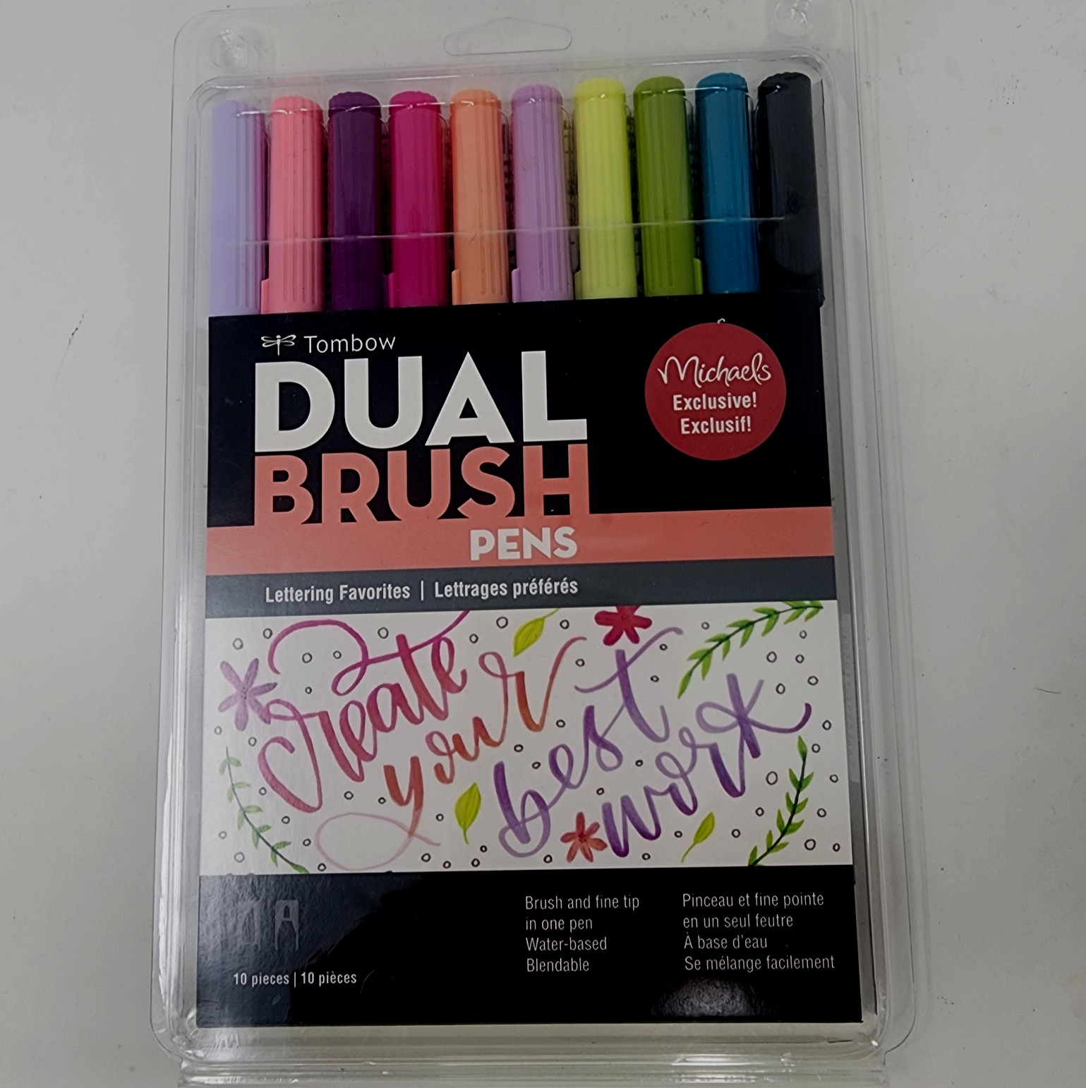 10-pack Retro Colors Blendable Tips