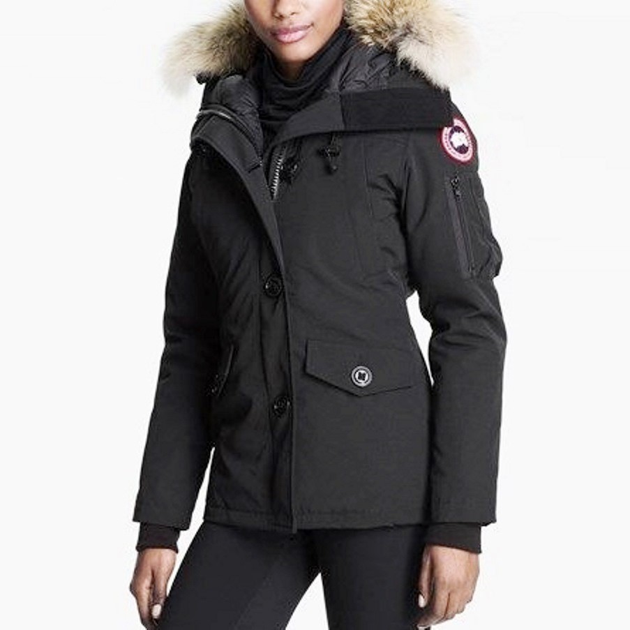 CANADA GOOSE 2530L MONTEBELLO Heritage Down Parka Jacket Fur Hood