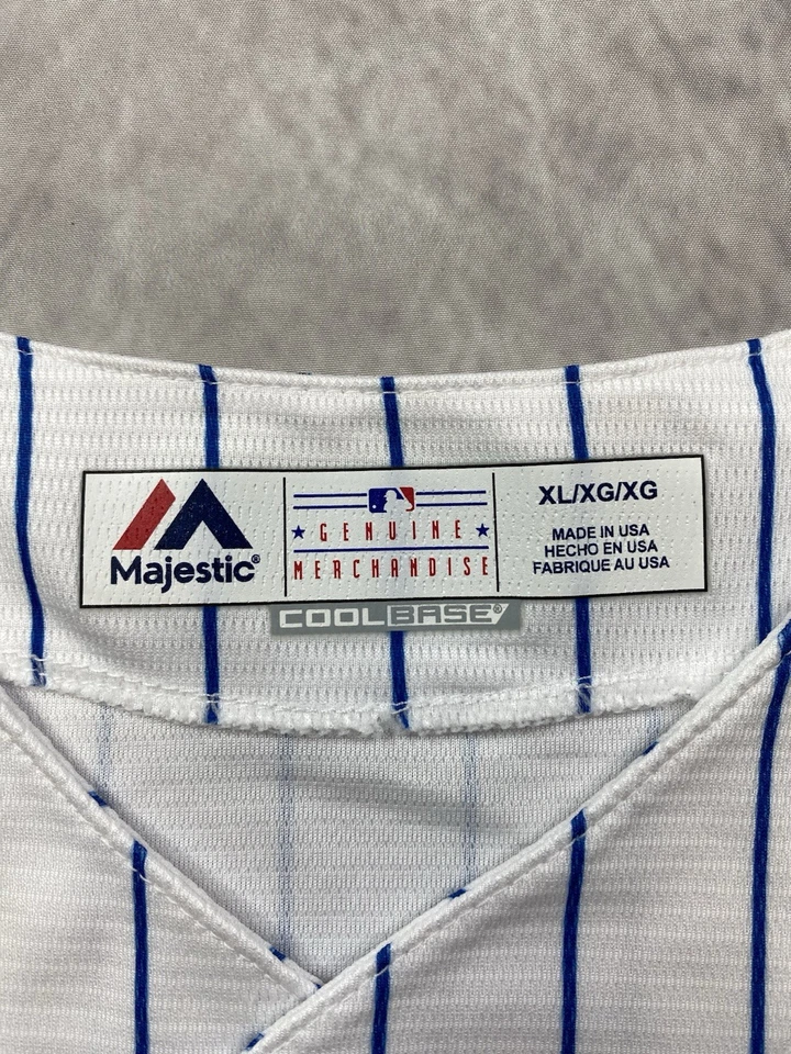 Camiseta Chicago Cubs 2016 World Series Champions Gold Program MLB tamanho XL - Imagem 4 de 4