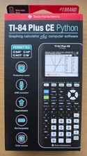 NEW SEALED Texas Instruments TI-84 Plus CE Python Color Graphing Calculator Apps