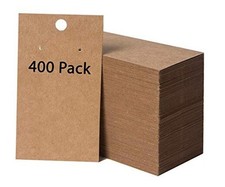 400 Pack Earring Cards - Earring Display Cards - Hanging Earrings - 400 PACK