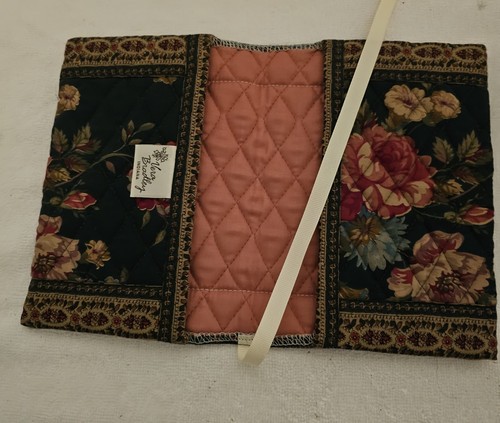 Vera Bradley nicht mehr produziert selten Greenbriar Bucheinband gesteppt & Brilleneinband - Bild 2 von 7