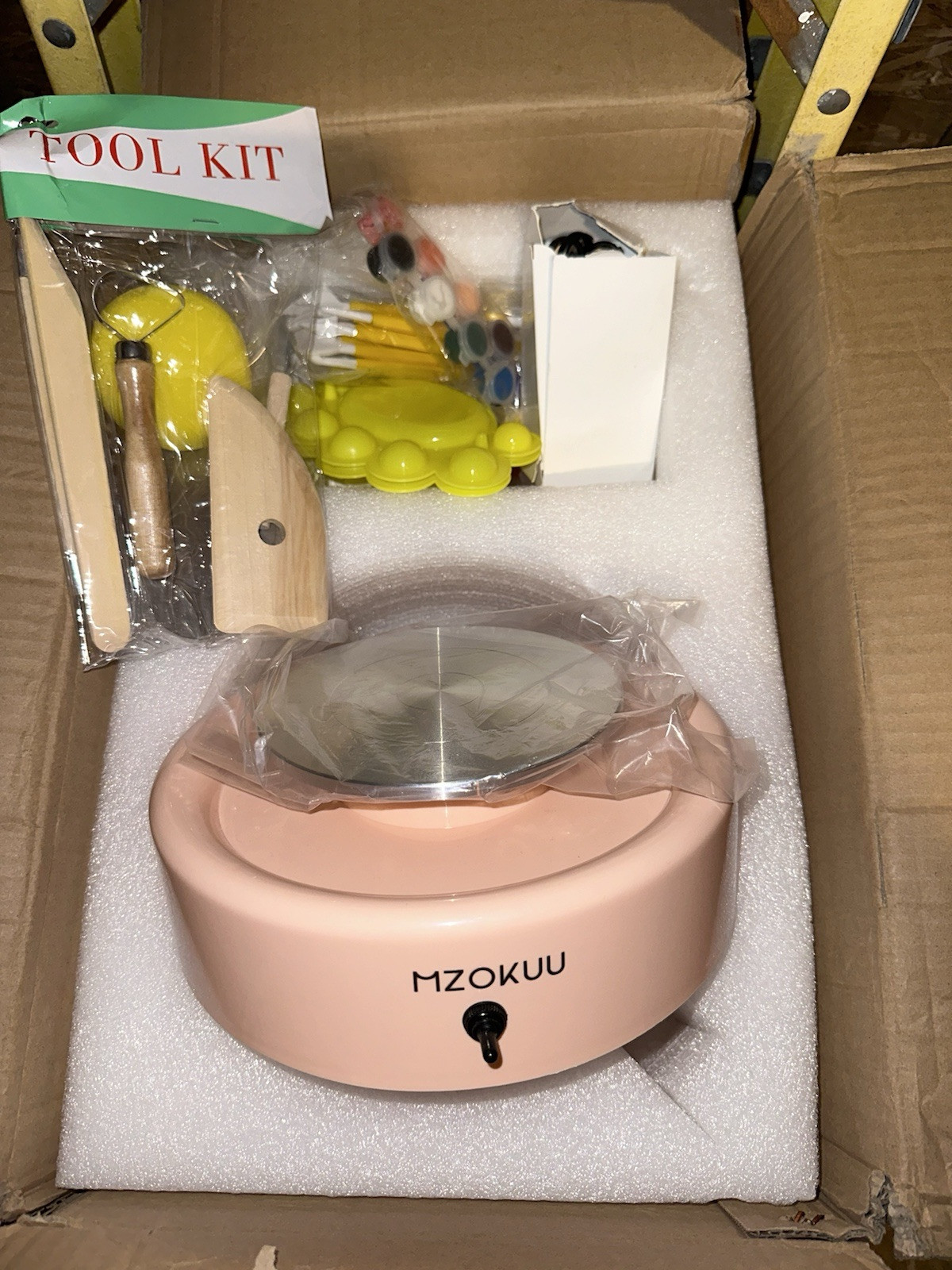 MZOKUU MINI POTTERY WHEEL KIT
