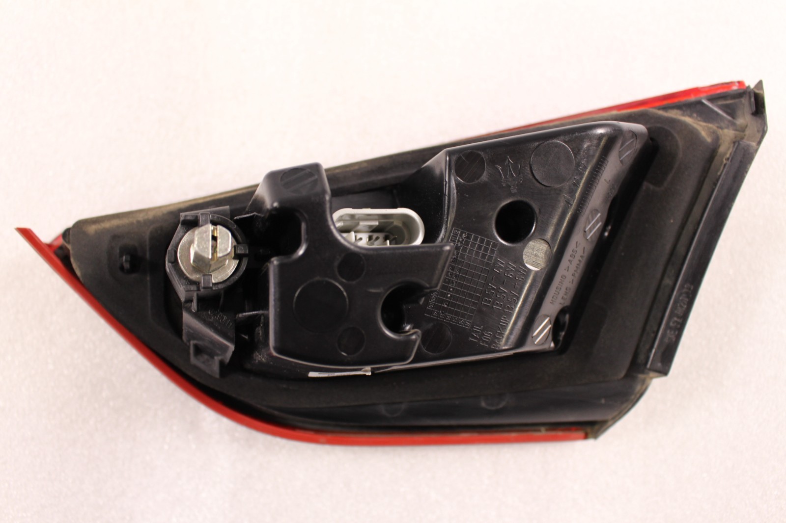 2014 Maserati Quattroporte, LH, Left, Inner Tail Lamp, Used, P/N 670009229