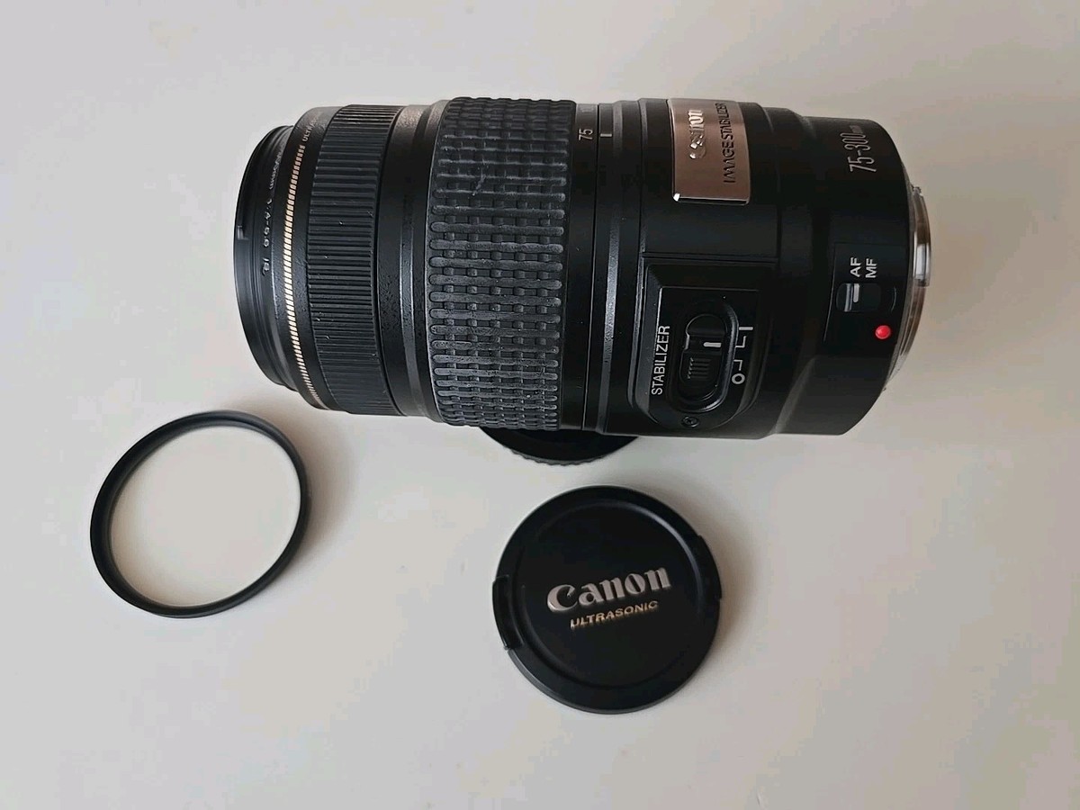 Canon EF 75-300mm f/4.0-5.6 IS USM Lens for sale online | eBay