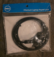 NEW Dell Premium Laptop Keyed Lock Security Cable 6ft Kensington Slot SEALED