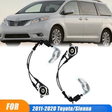 Pair Power Sliding Door Cable Assembly Left + Right For 2011-2020 Toyota/Sienna