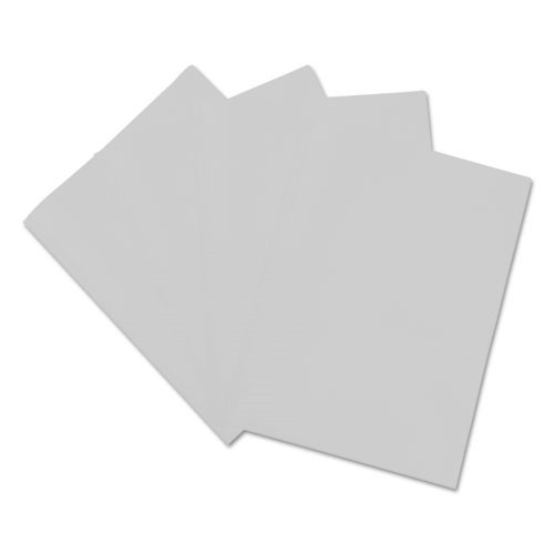 Universal 20554 3-Prong Fastener Plastic Twin-Pocket Report Covers (10/PK) New - Picture 2 of 5
