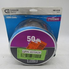 Commercial Electric HD0776 50ft Unidirectional Standard Black HDMI Cable NEW