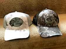Bass Pro Shop Lot of Two Caps Trucker Mesh New Camo Club
