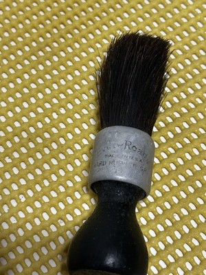 Vintage Ever-Ready Shaving Brush, American Safety Razor Co.,Black  Rub-Grip