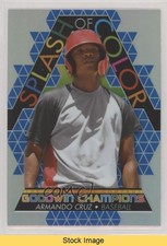 2022 Upper Deck Goodwin Champions Rainbow Blue Armando Cruz #SCP22 READ w1s