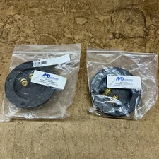 2 New 3" Round Speaker Terminal Cup up to 8g Wire Connector
